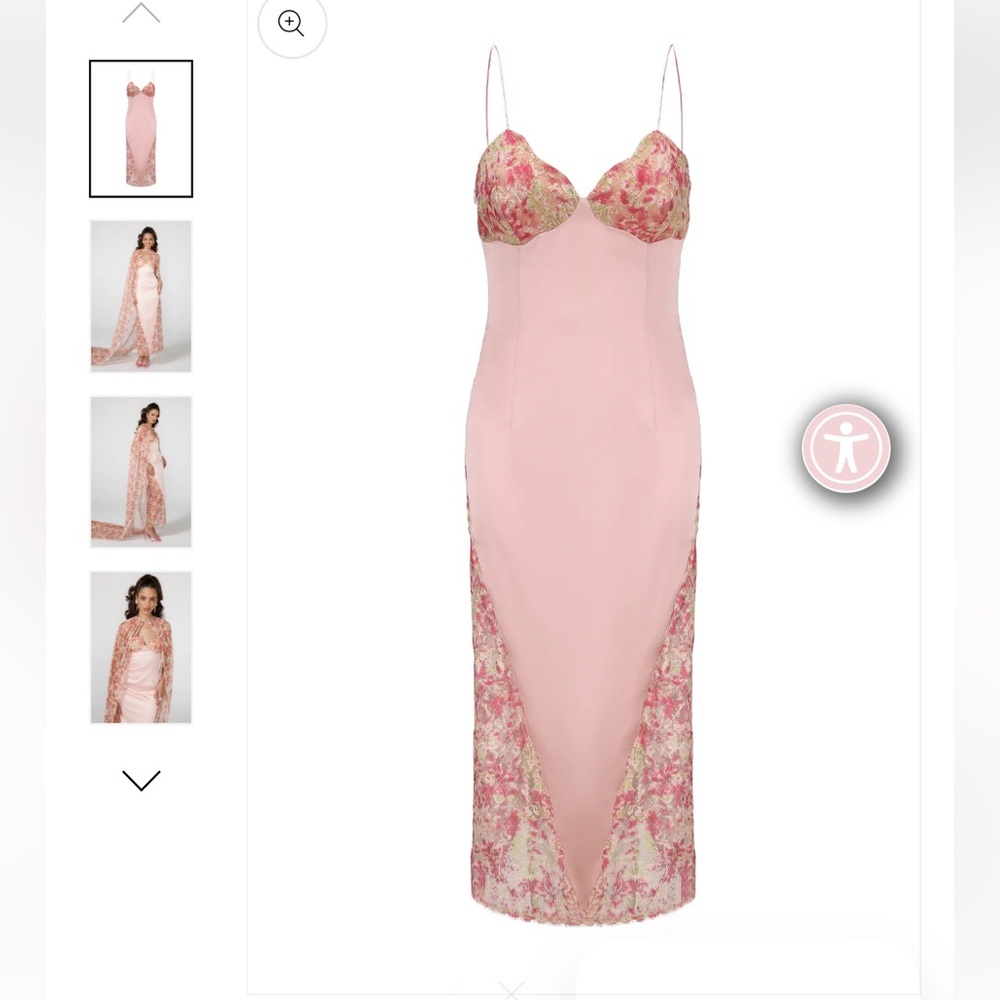 Nana Jacqueline Eva Silk Dress